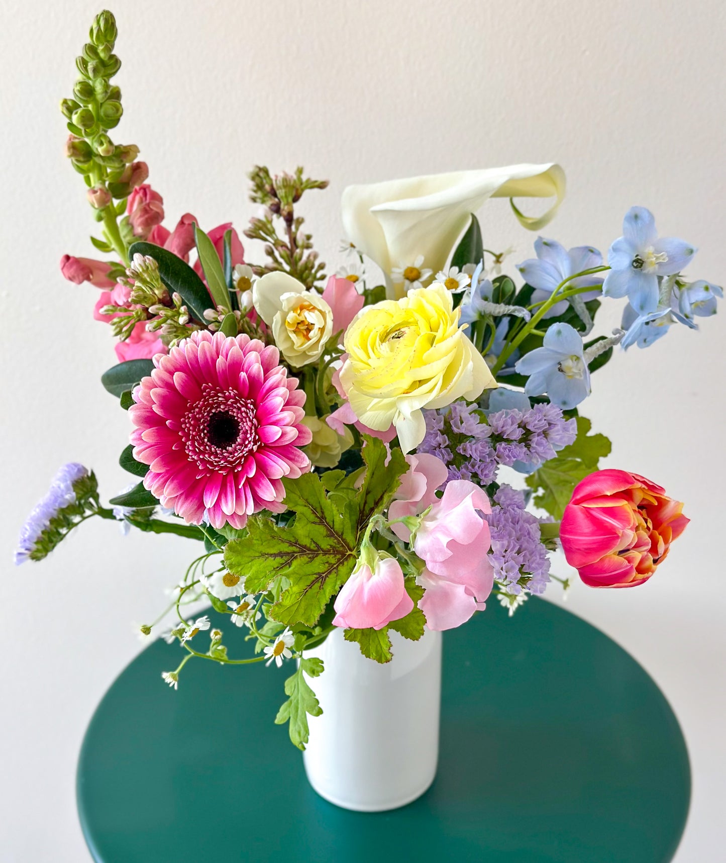 The Petite Maman: Mother's Day vase arrangement