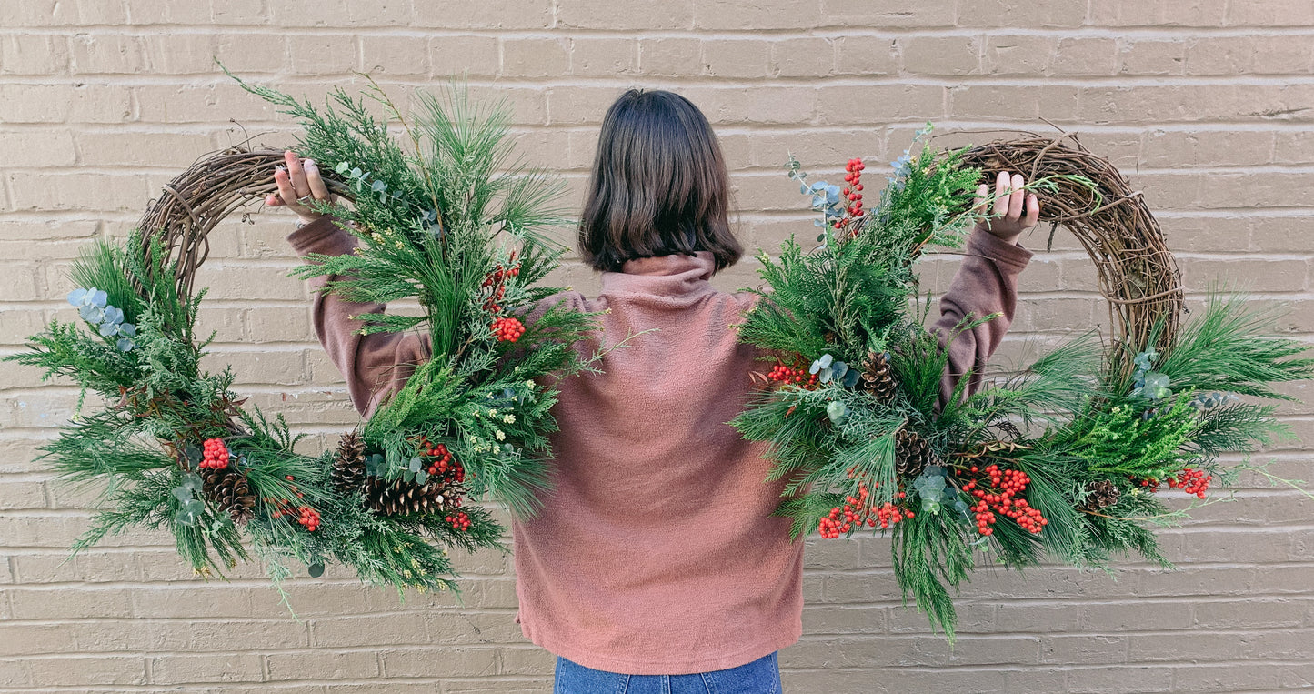 DIY Wreath Bar: Pre-sale ticket
