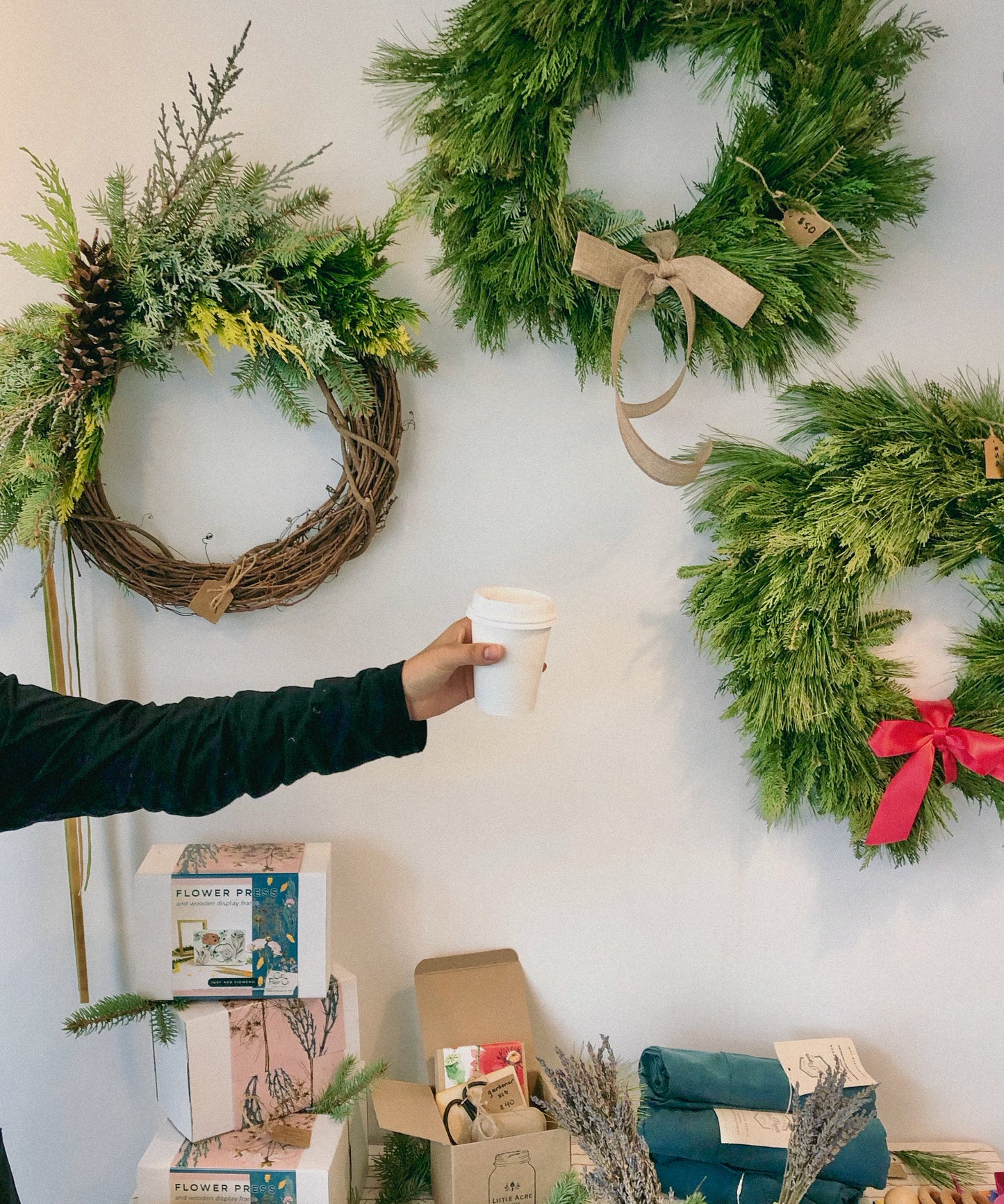 DIY Wreath Bar: Pre-sale ticket
