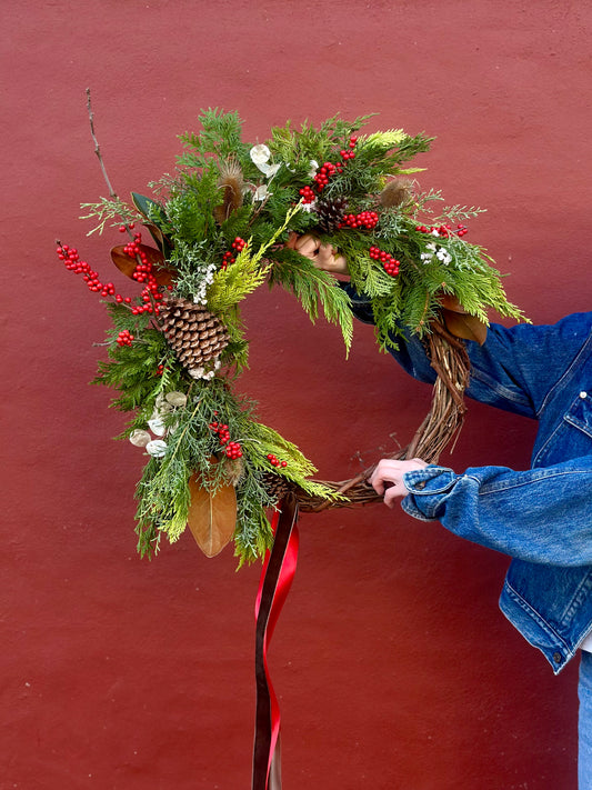Seasonal Wreath Workshop December 5th