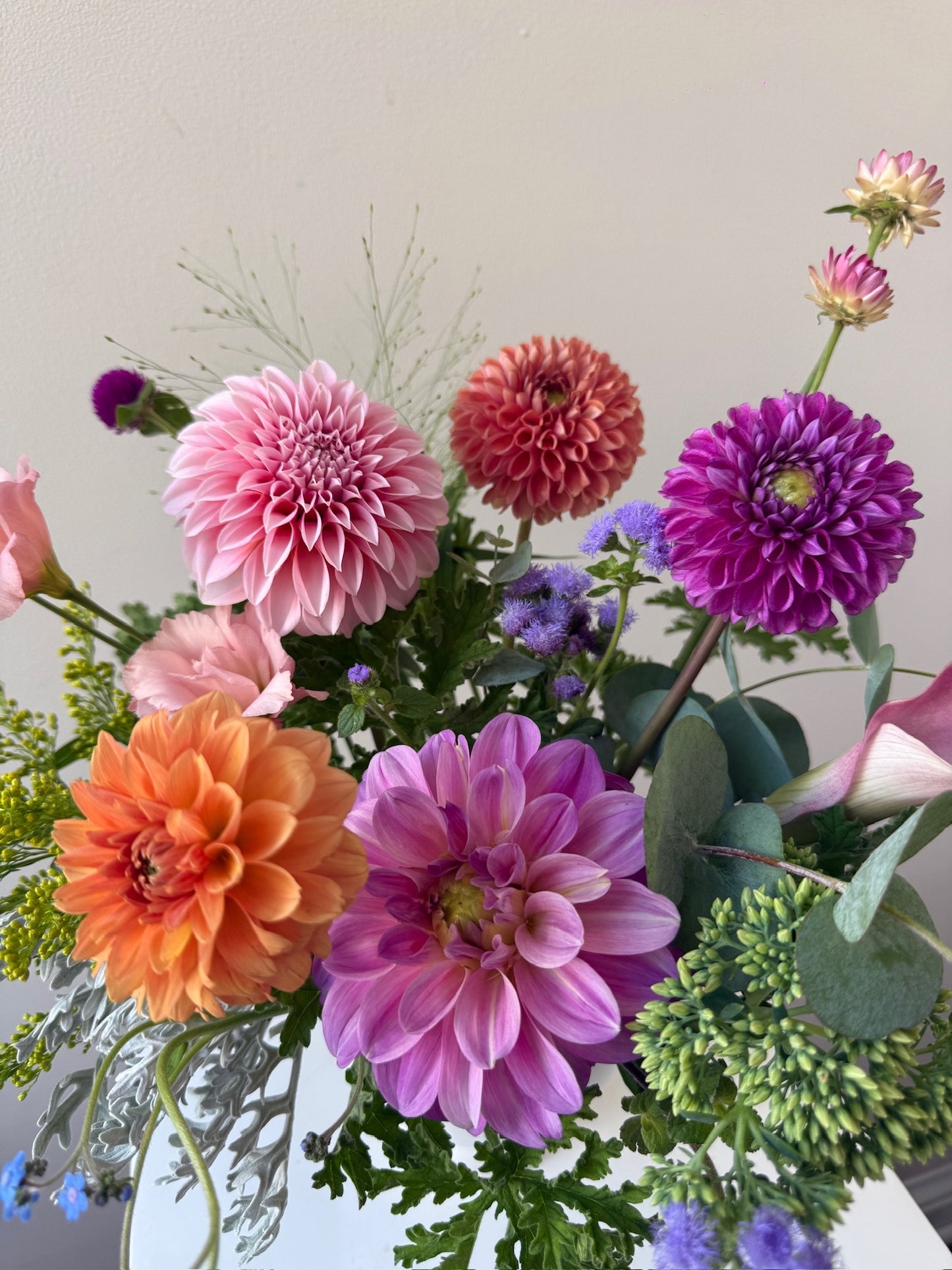 Designing with Dahlias - September Floral Design Workshop