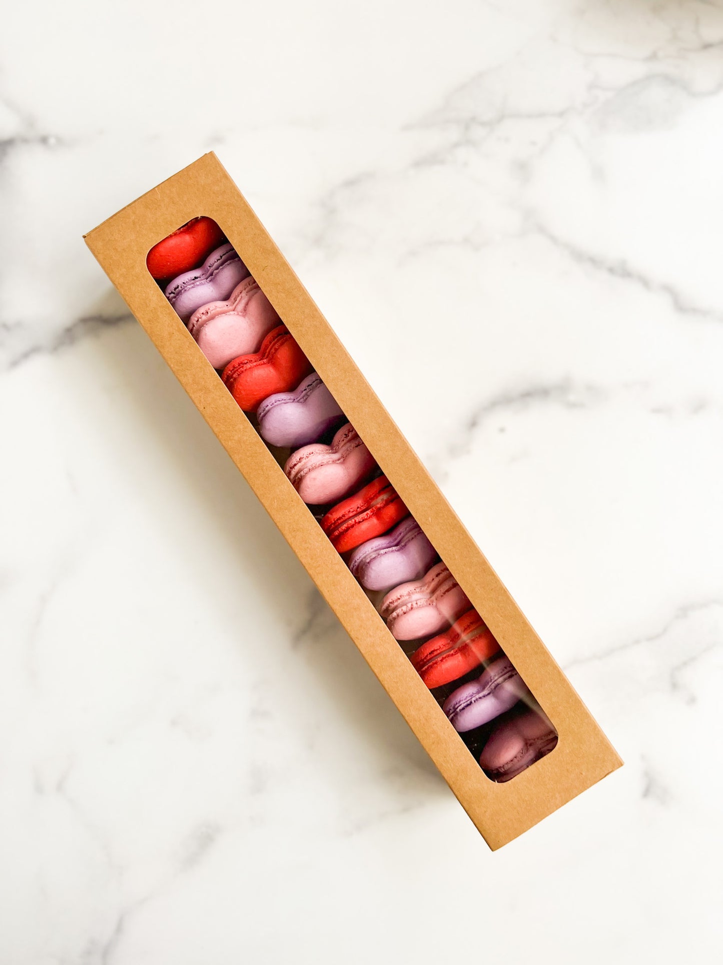 Locally Handmade Heart Macarons