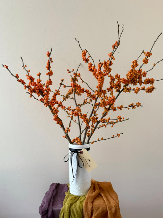 Autumn Berry Vase