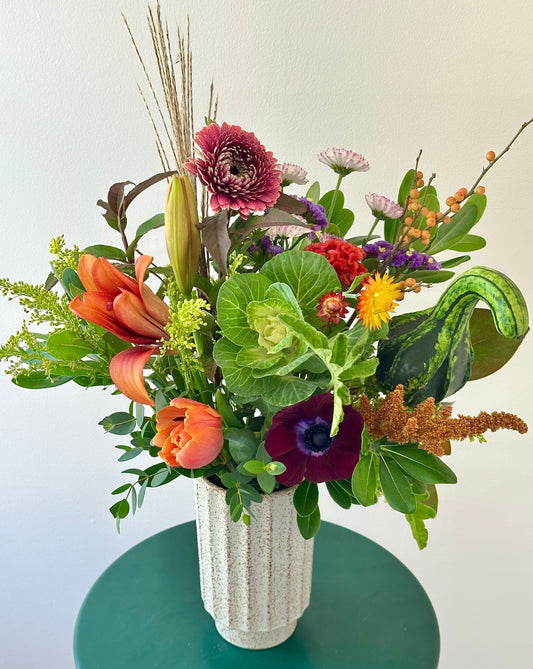 The Hearth - Thanksgiving Vase Arrangement
