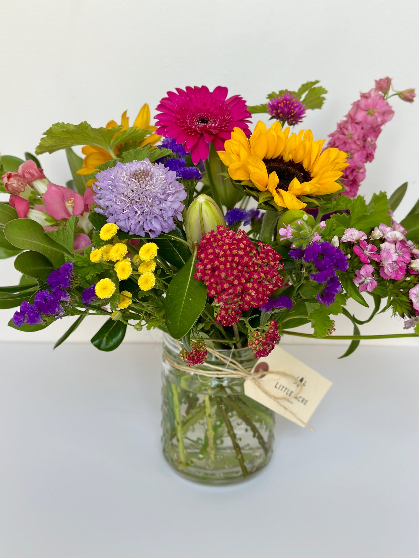 Clear Hobnail Vase