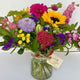 Clear Hobnail Vase