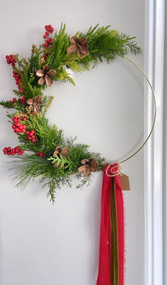 Seasonal Wreath Workshop December 4th