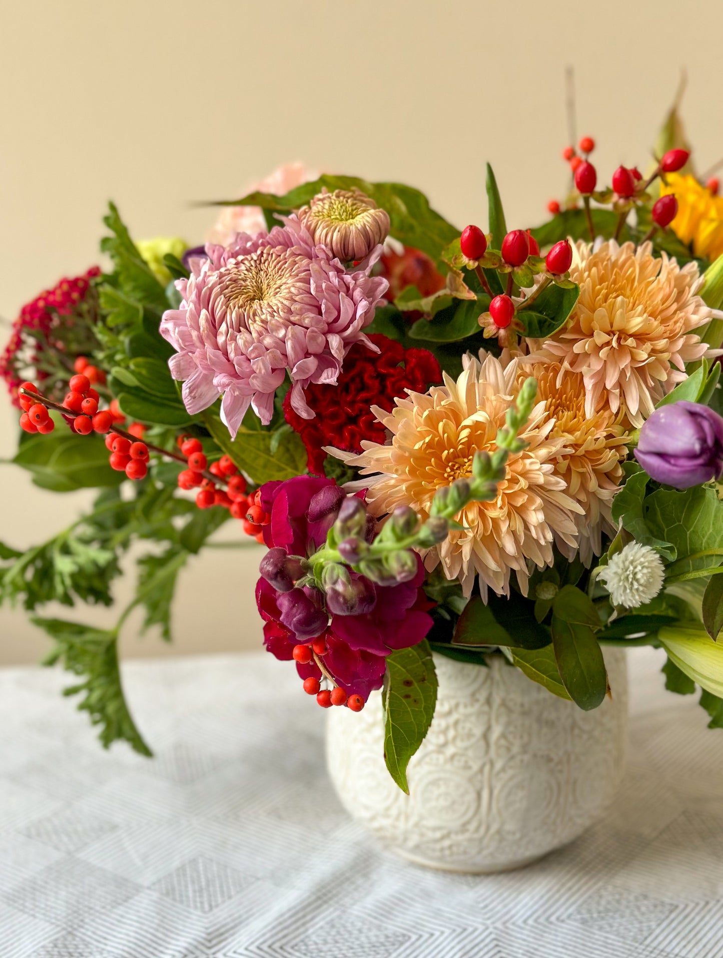 Thanksgiving - Large Vase Arrangement