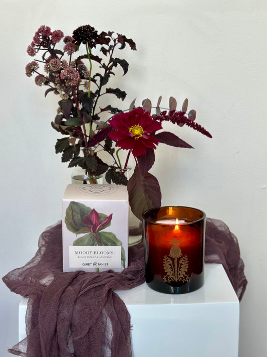 Moody Blooms Candle - The Quiet Botanist