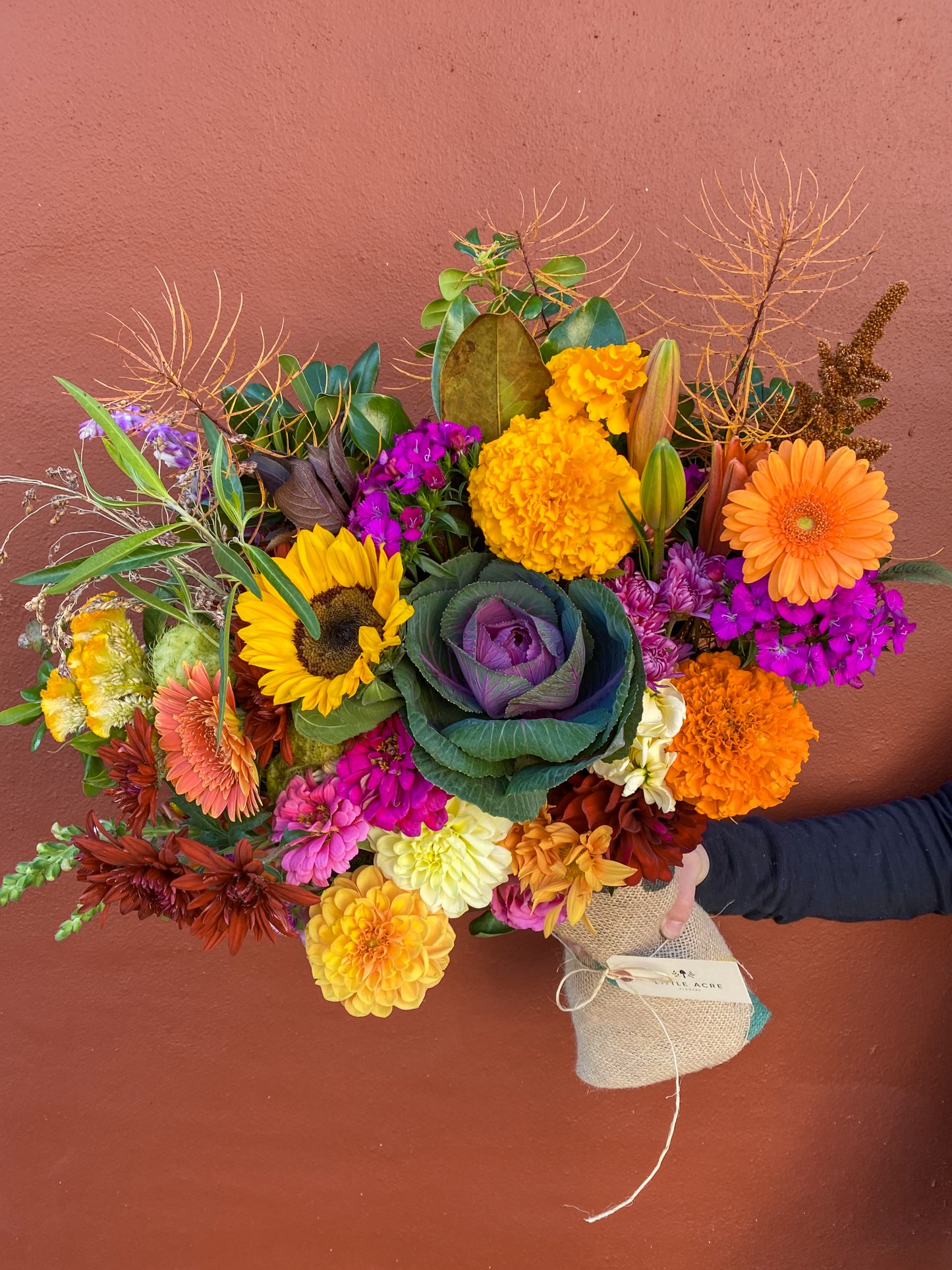 Thanksgiving - Large Hand-Tied Bouquet