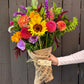 Daily Hand-Tied Local Flower Bouquet