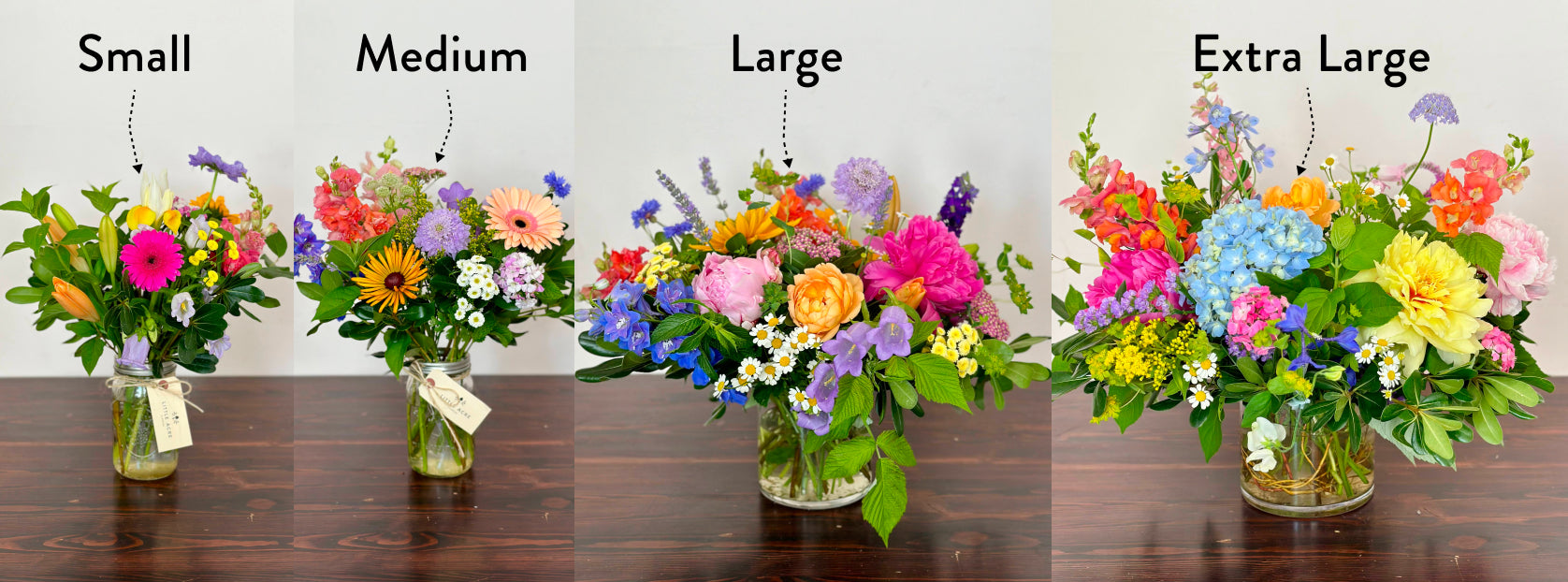 Daily Artisanal Local Flower Vase – Little Acre Flowers