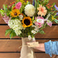 Daily Hand-Tied Local Flower Bouquet