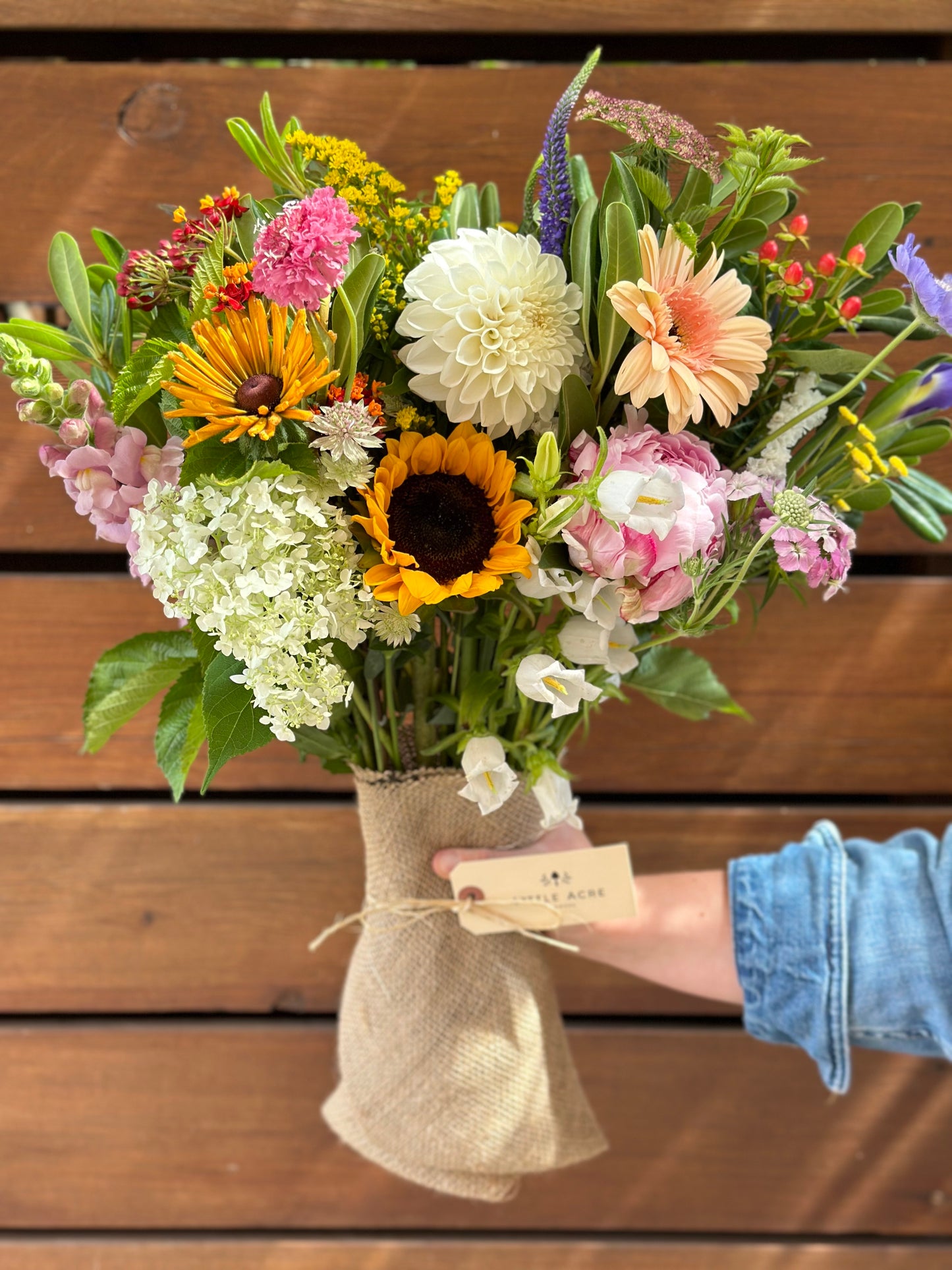 Daily Hand-Tied Local Flower Bouquet
