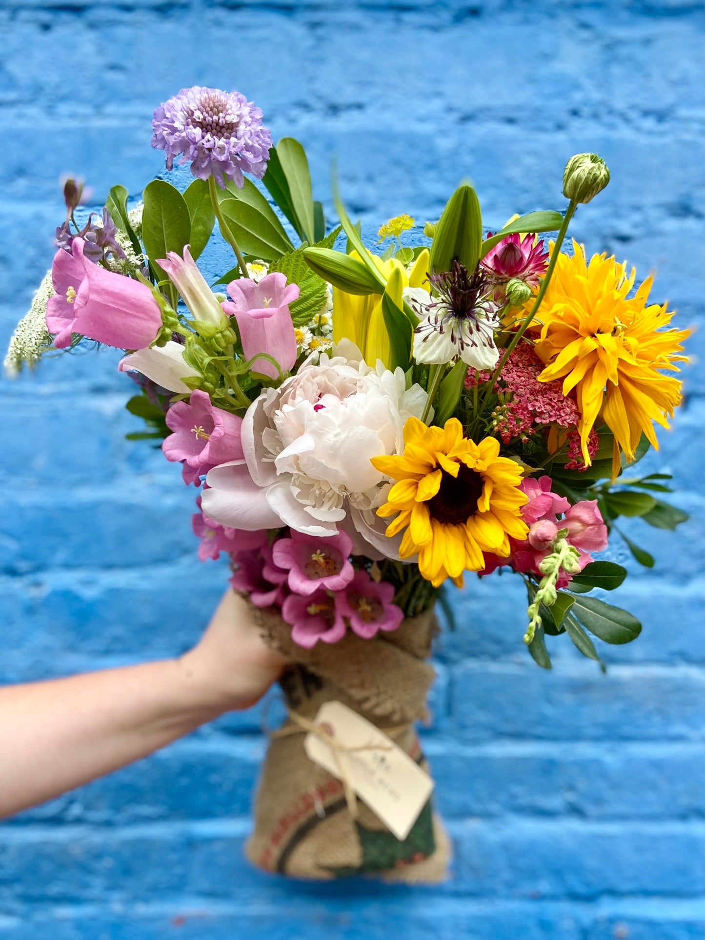 Daily Hand-Tied Local Flower Bouquet