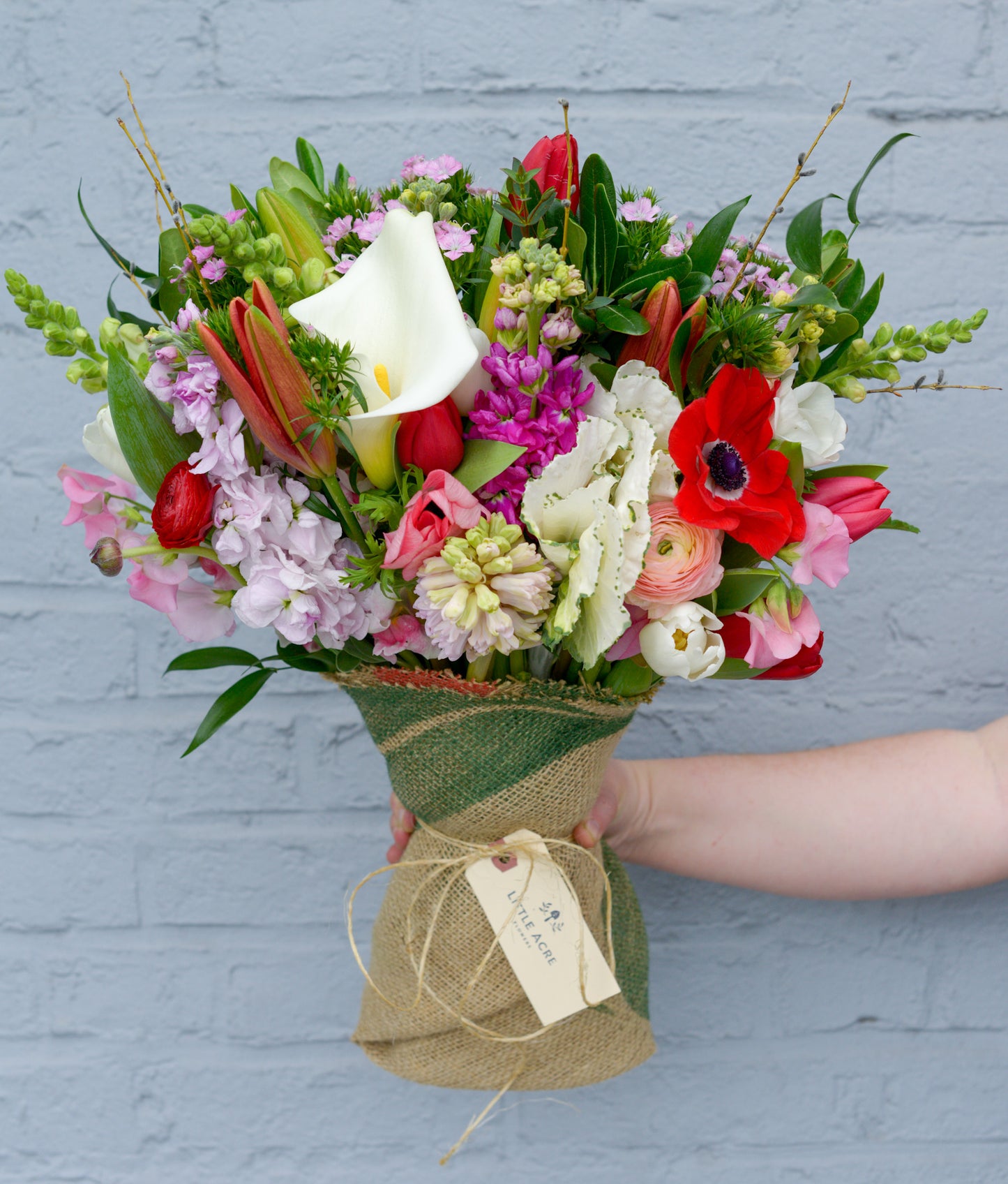 Valentine's Day - Large Hand-Tied Bouquet