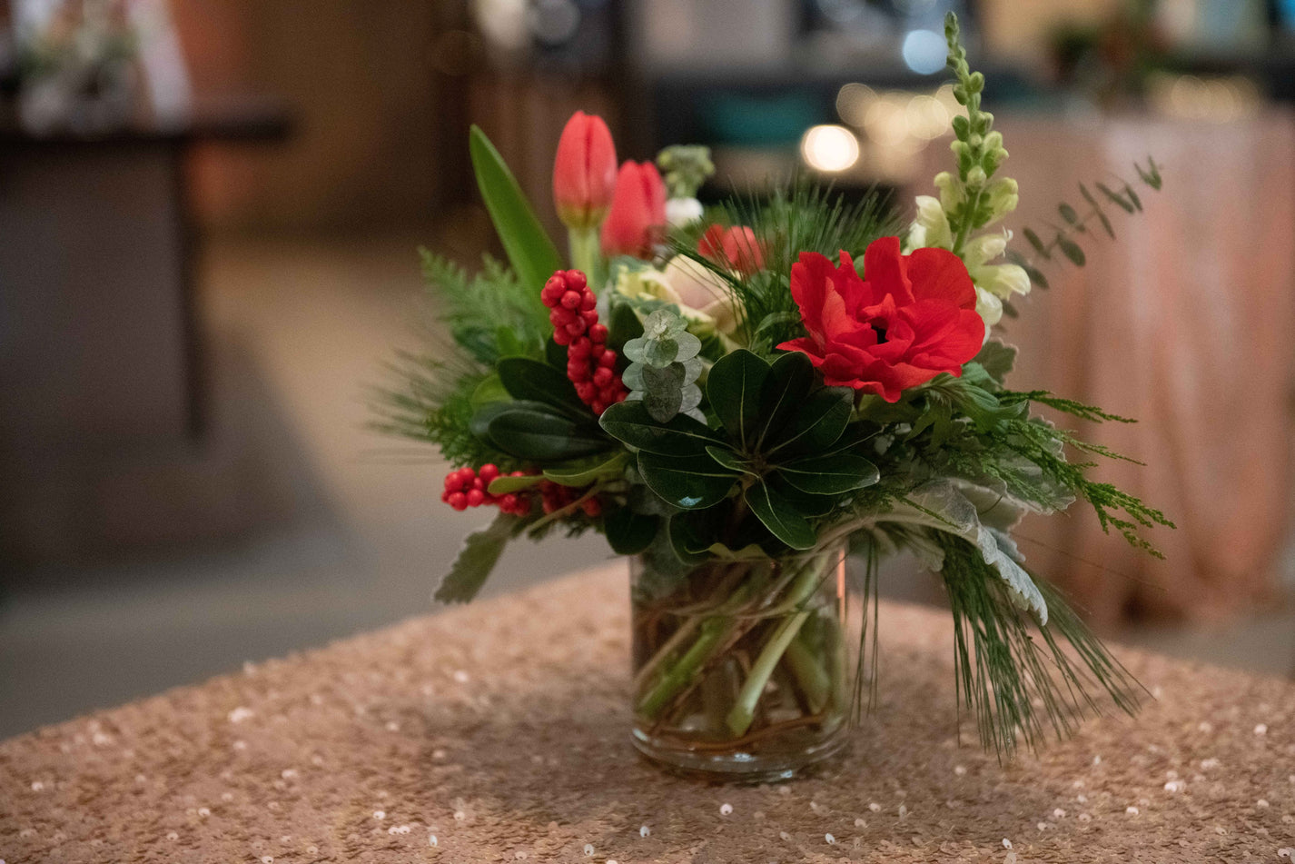 Table Arrangement Little Acre Flowers