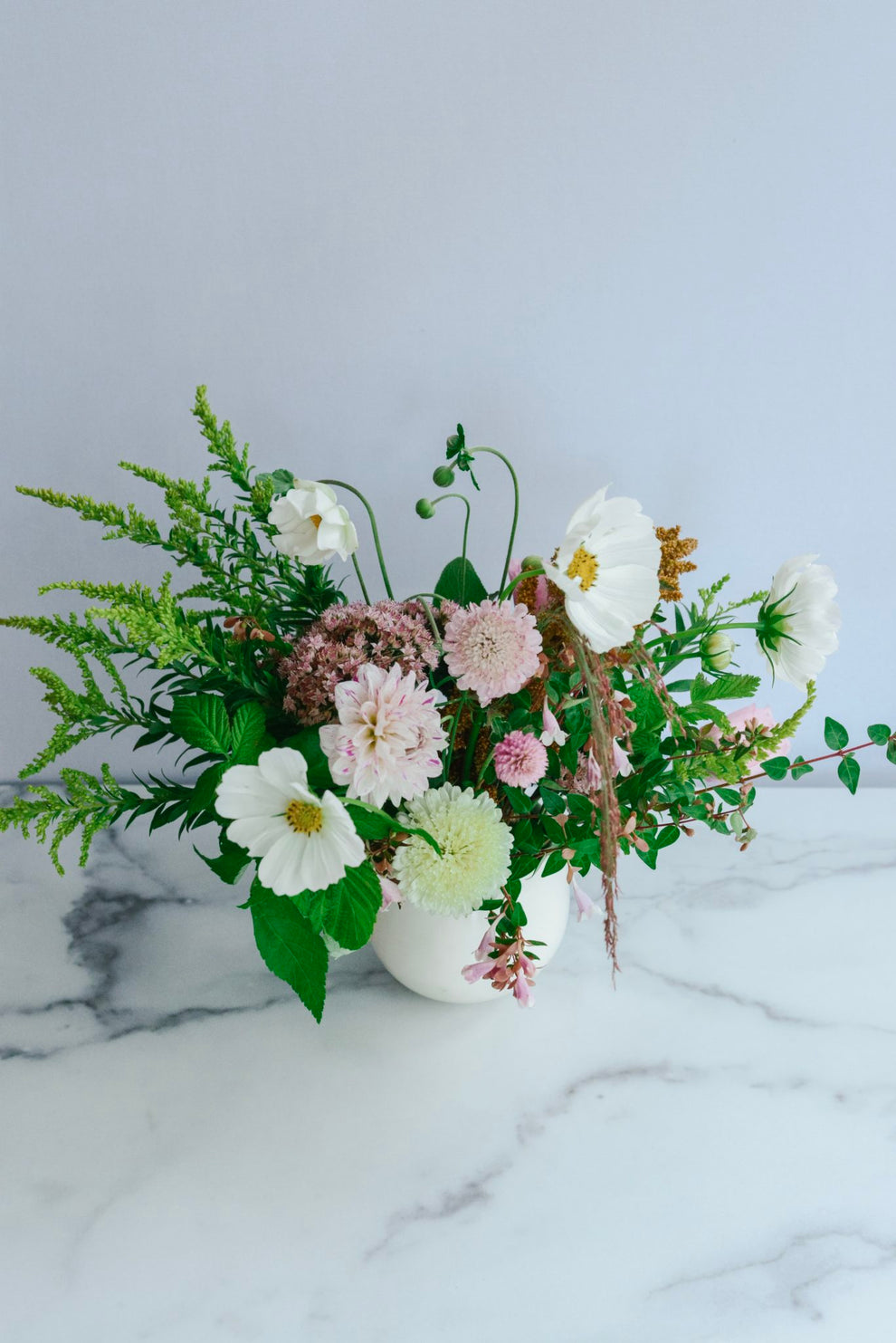 Table Arrangement Little Acre Flowers