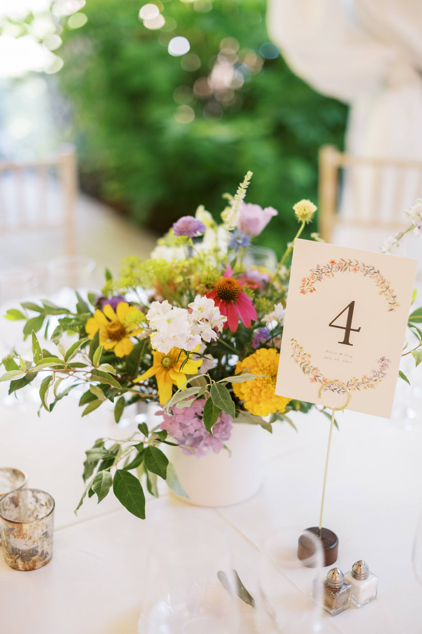 Table Arrangement Little Acre Flowers
