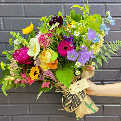 Daily Hand-Tied Local Flower Bouquet