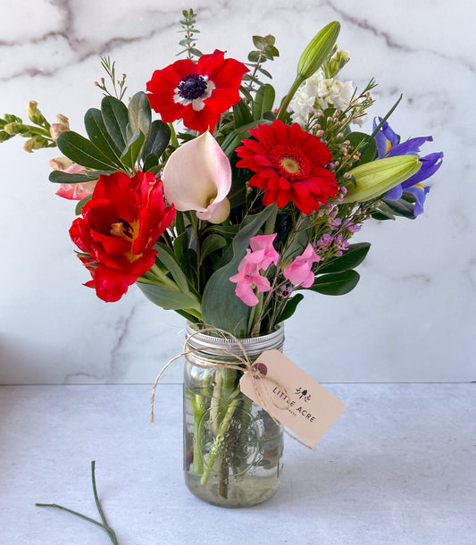Valentine's Day - Small Vase Arrangement