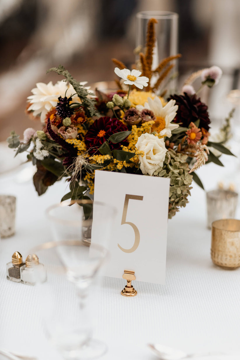 Table Arrangement Little Acre Flowers
